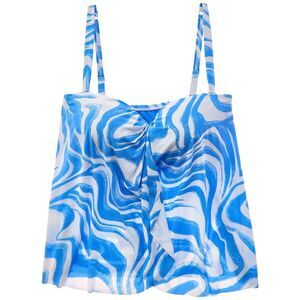 Coco Contours Womens  Clarity Tankini